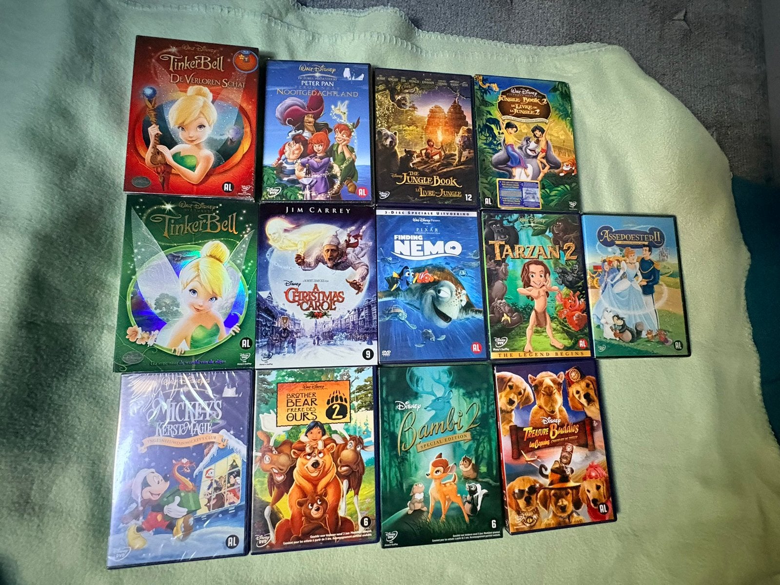 Disney films 14 stuks, Alle leeftijden, Overige genres, Ophalen of Verzenden, Zo goed als nieuw