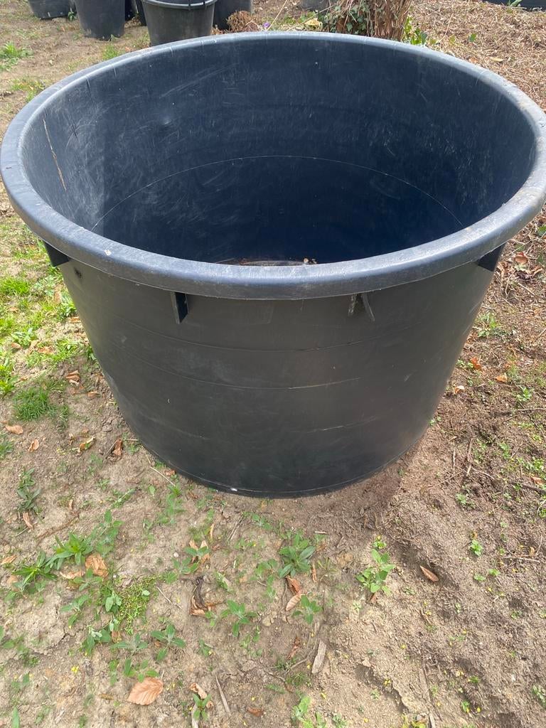 Grote zwarte plantenbak 750 liter, Tuin en Terras, Ophalen, Kunststof, Gebruikt, 100 cm of meer