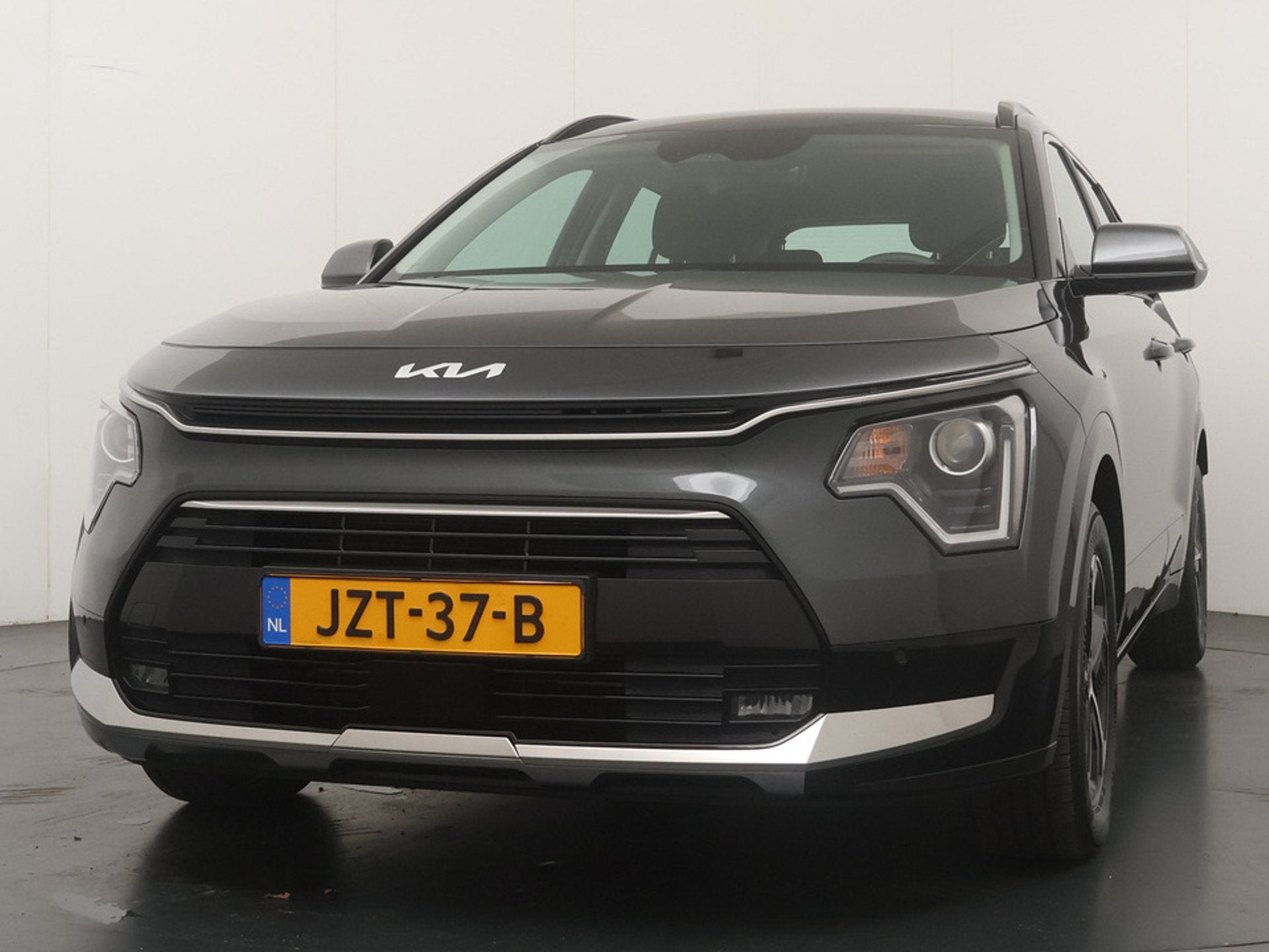 Kia Niro 1.6 GDi Hybrid DynamicLine - Navigatie - Apple CarP, Auto's, Gebruikt, Leder en Stof, Origineel Nederlands, Kia Top Selectie
