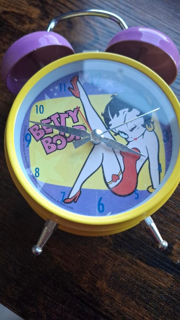 Betty Boop wekker, Ophalen of Verzenden, Zo goed als nieuw, Overige typen