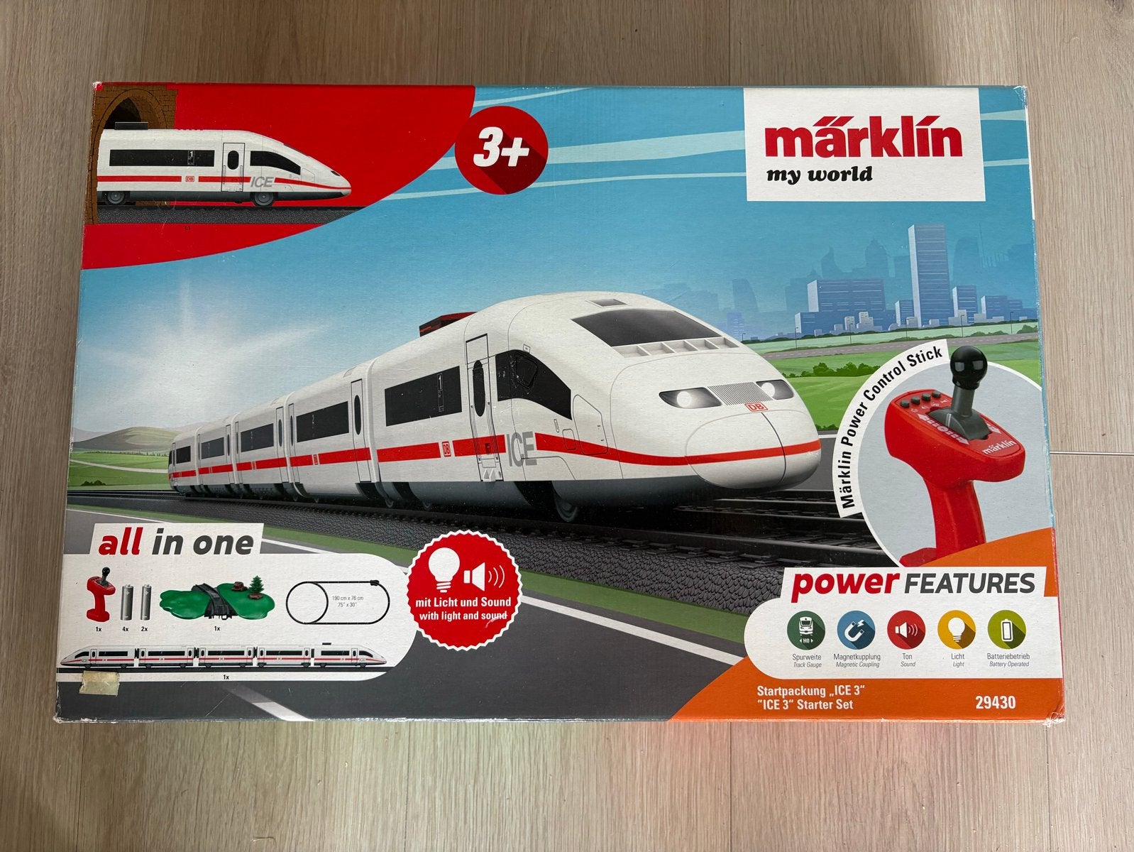 Märklin My World ICE 3 Startset - Trein voor 3+, Wisselstroom, Treinset, Ophalen of Verzenden, Zo goed als nieuw