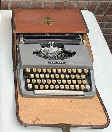 Oude typemachine Brother, Ophalen of Verzenden, Gebruikt