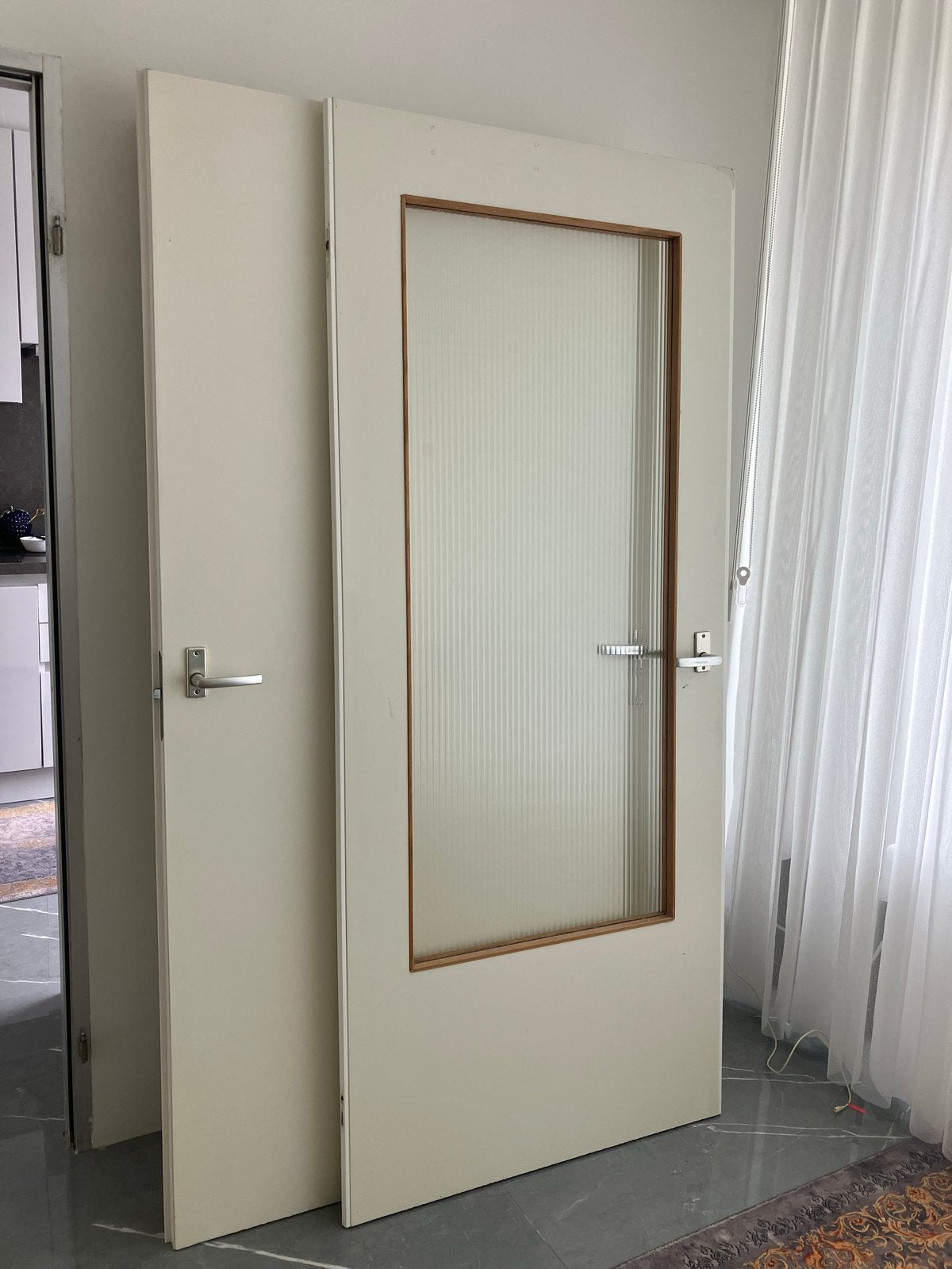 Binnendeur, Ophalen, Gebruikt, 80 tot 100 cm, Binnendeur