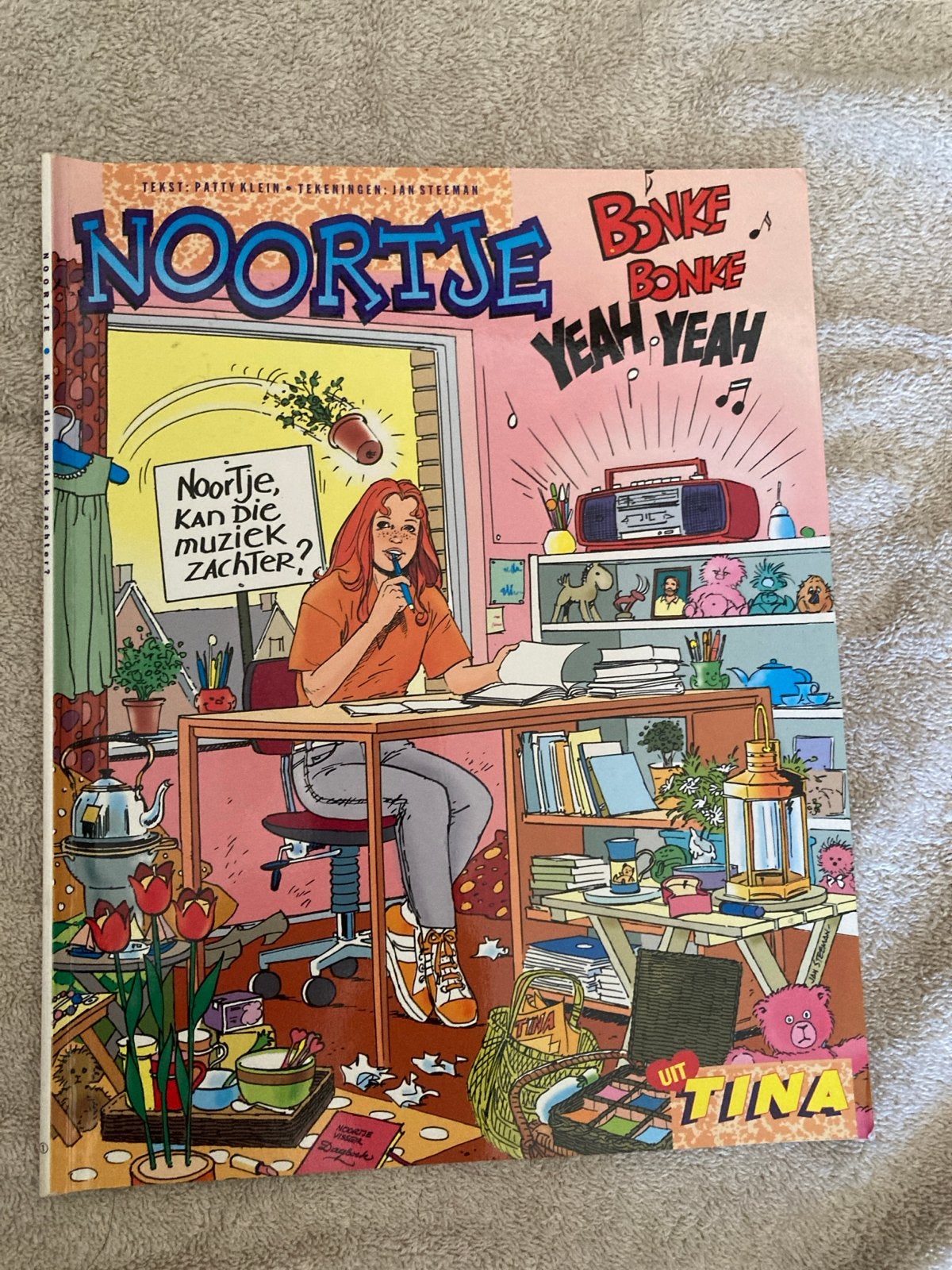 Noortje: Bonke Bonke Yeah Yeah - Uit Tina Stripboek, Boeken, Eén stripboek, Ophalen of Verzenden, Gelezen