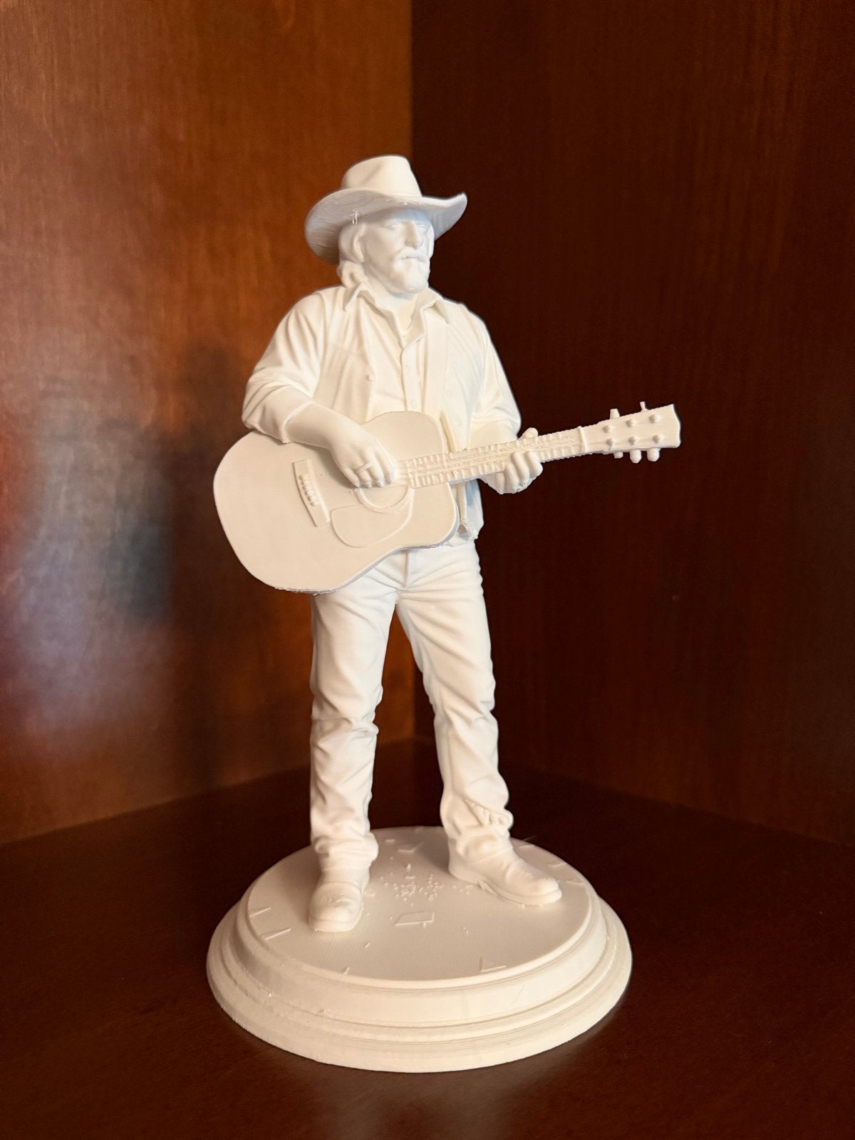 Waylon Jennings beeldje 23cm - Country muziek icoon, Ophalen of Verzenden, Nieuw