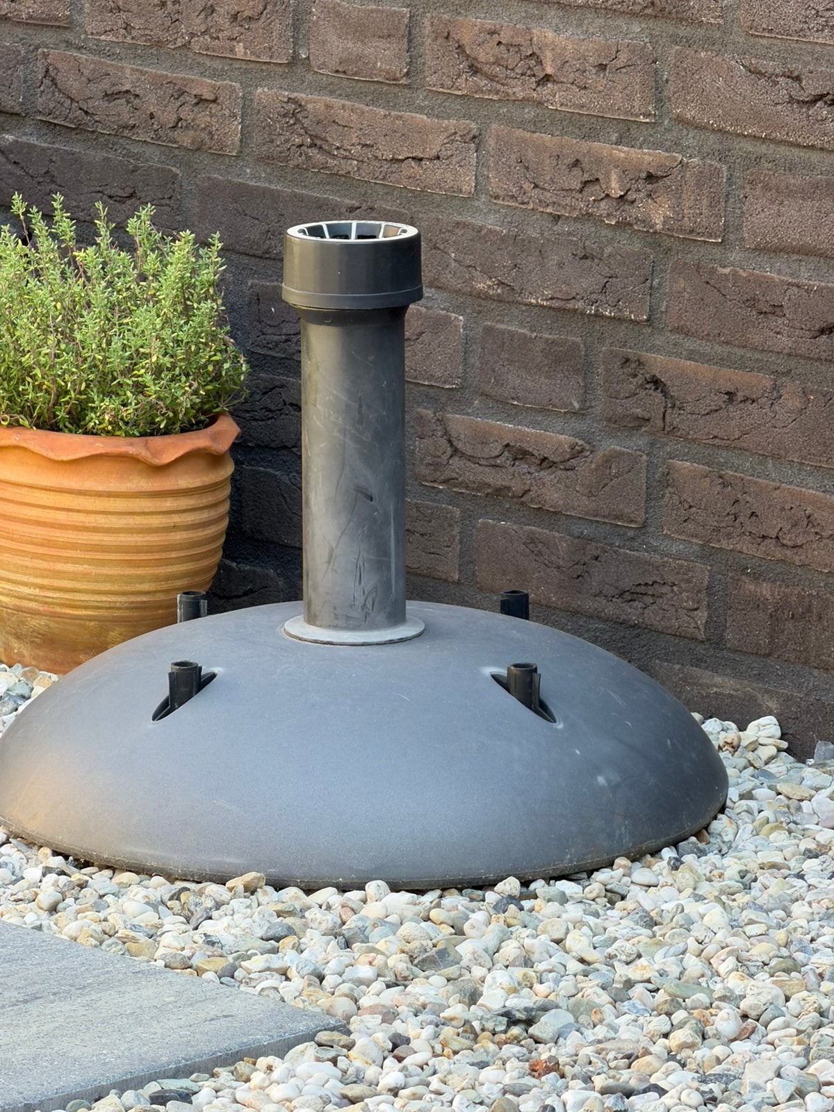 Parasol voet, Ophalen, Minder dan 1 meter, Parasolvoet