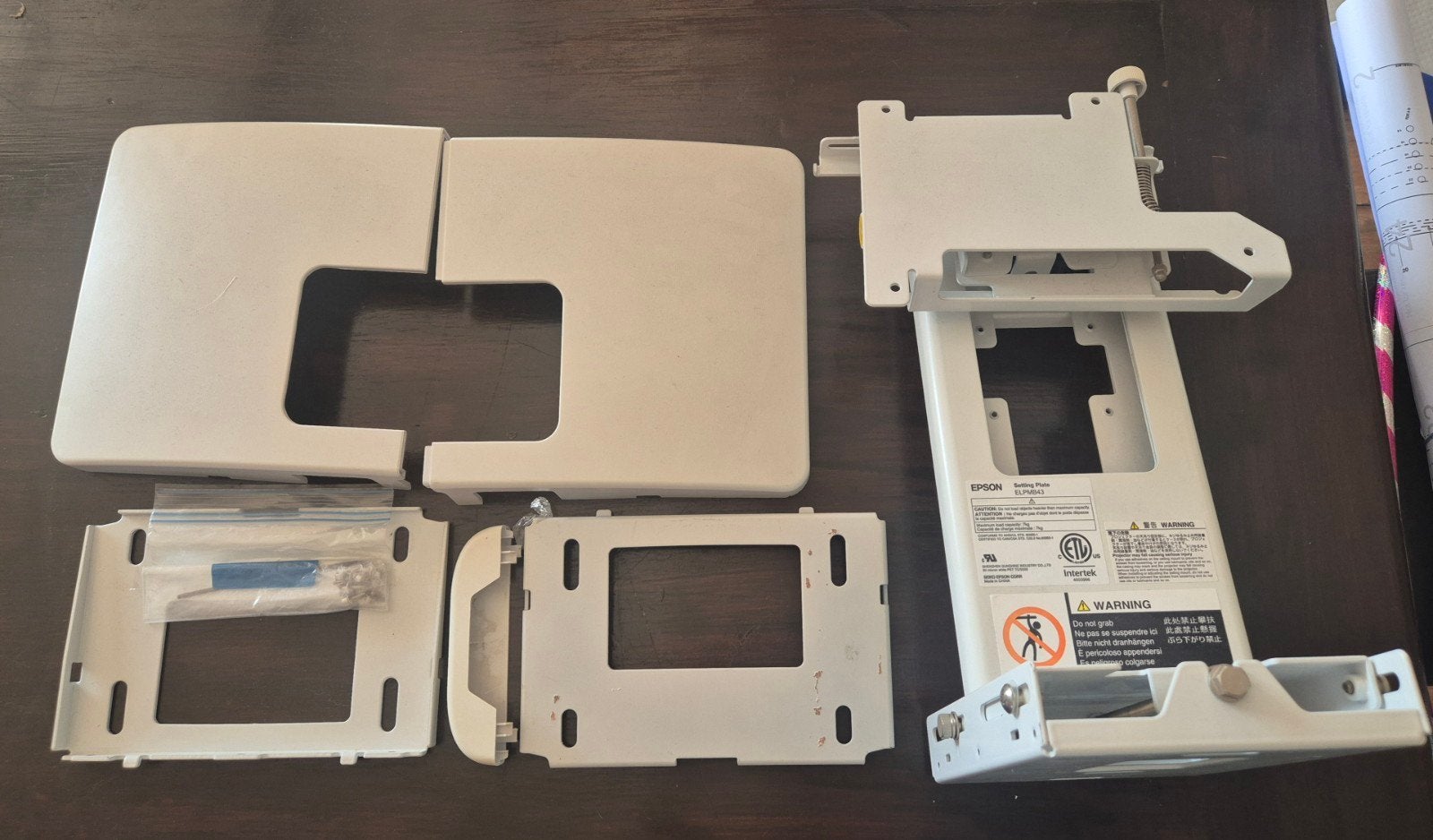 EPSON Setting Plate ELPMB43 - Beamerbeugel, Ophalen