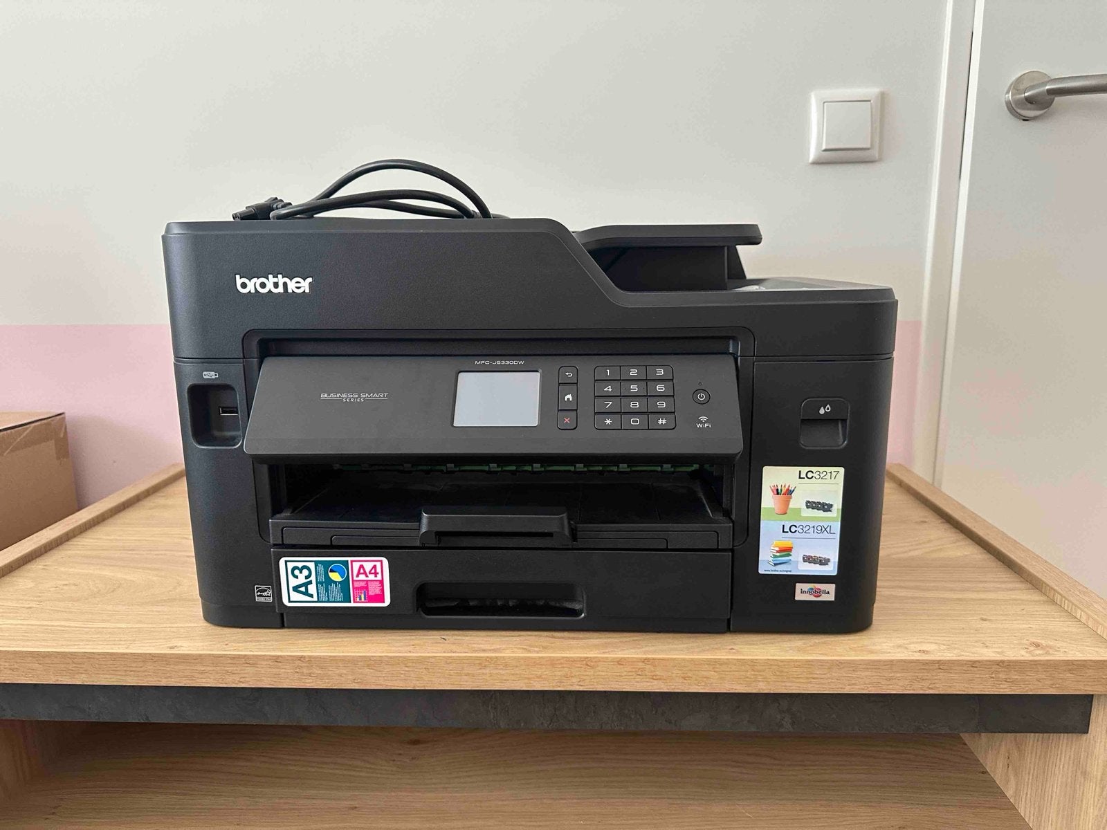 Brother All-in-one Printer MFC-J5330DW - Zo goed als nieuw, Computers en Software, Ophalen, All-in-one, Kleur printen, Zo goed als nieuw