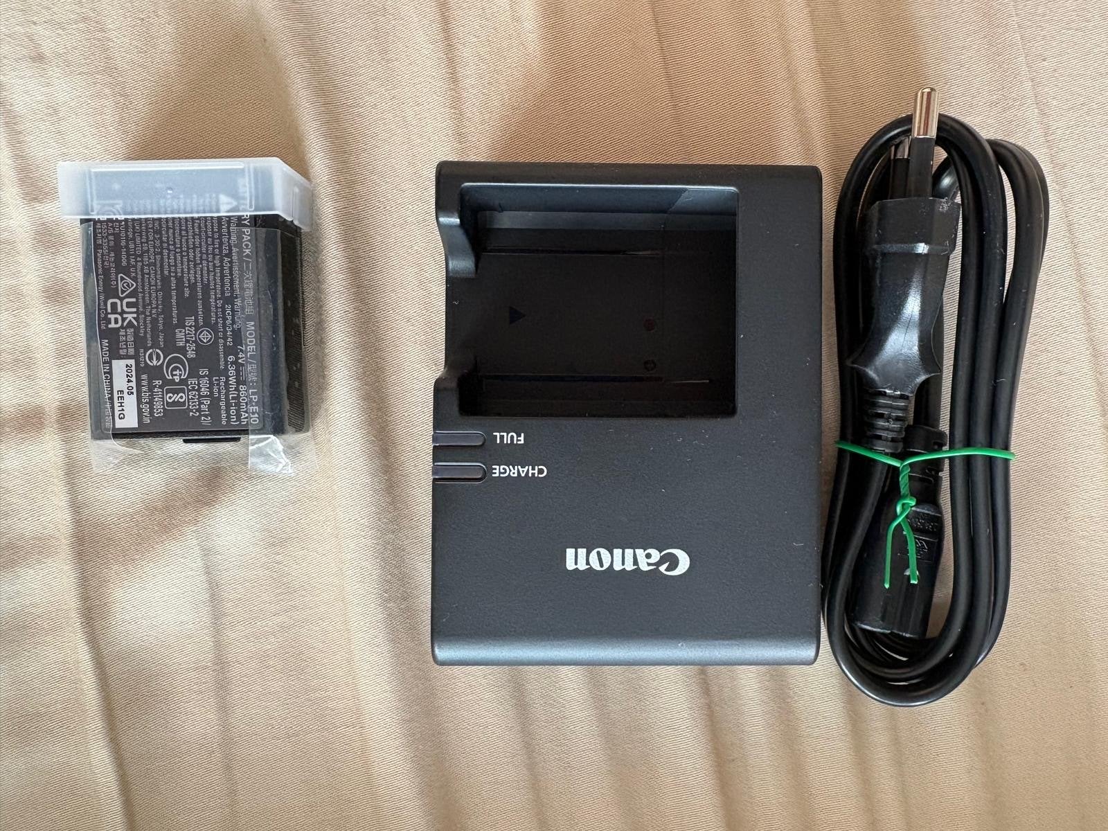 Canon LP-E6N Accu en Lader Set - nieuw, Audio, Tv en Foto, Nieuw, Canon, Accu, Inclusief stroomkabel