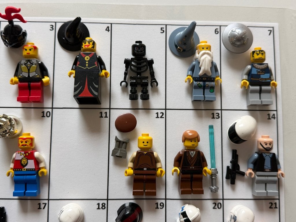 Lego restant minifigs CASTLE en STAR WARS. OP=OP !!, Overige thema's, Lego, Ophalen of Verzenden, Zo goed als nieuw
