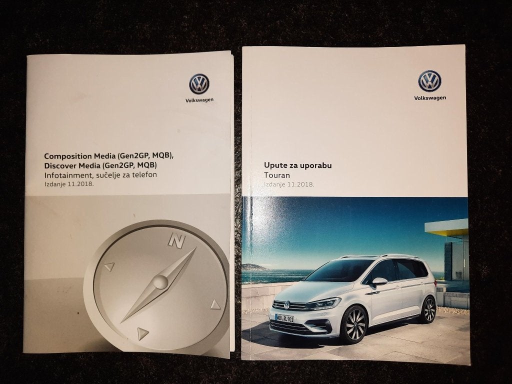 volkwagen touran 11.2018 handleiding made in Kroatië, Auto diversen, Handleidingen en Instructieboekjes, Verzenden