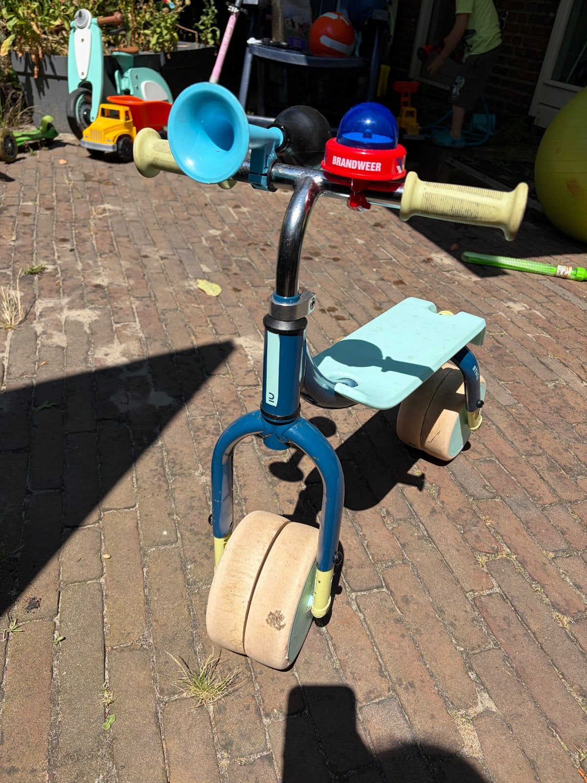 Loopfiets/Loopvoertuig met Brandweer Sirene, Ophalen of Verzenden, Gebruikt, Loopfiets