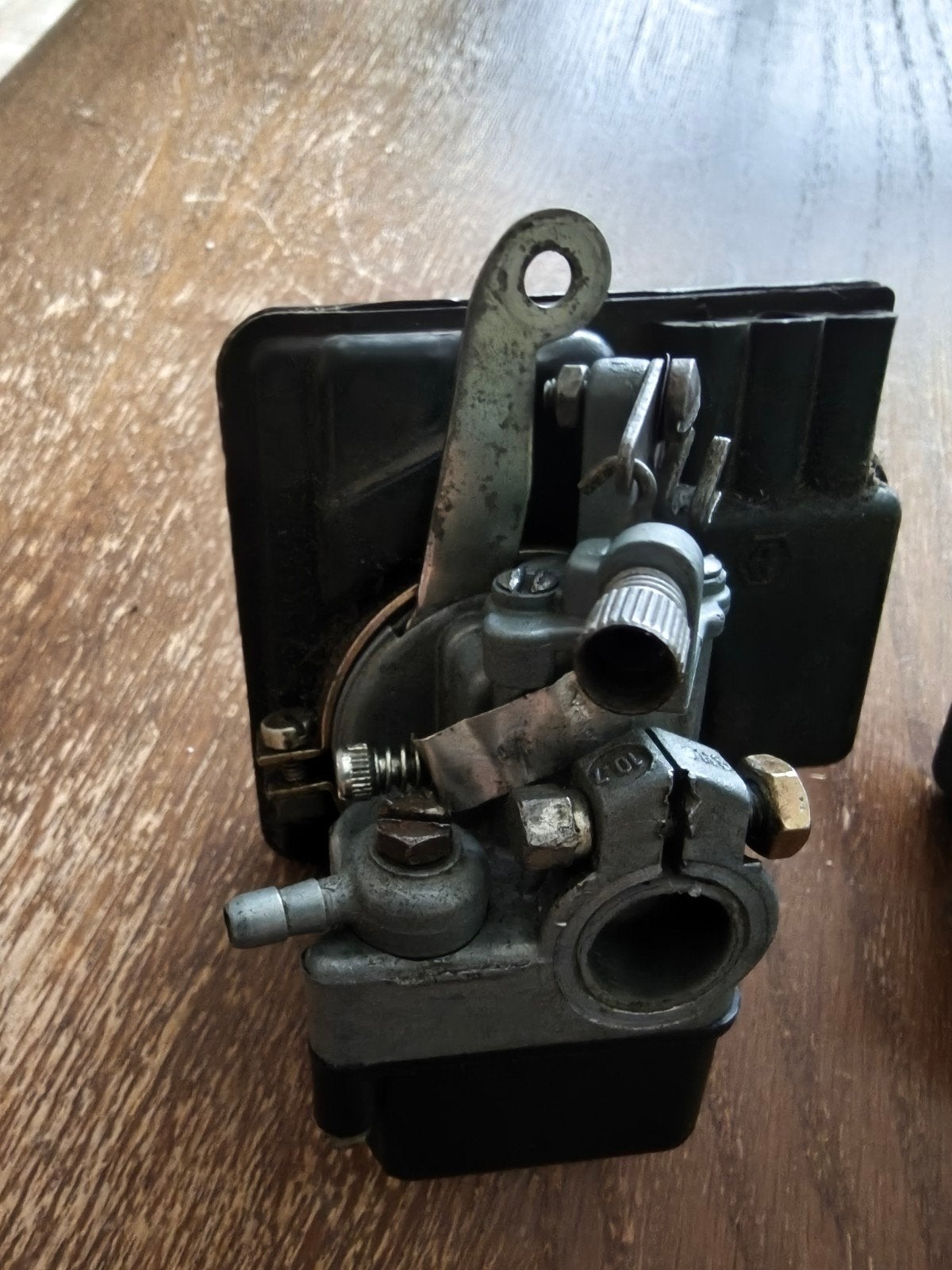 Dellorto Carburateurs 10/7 met luchtfilter voor Vespa Ciao, Ophalen of Verzenden, Gebruikt, Carburateur, Dellorto