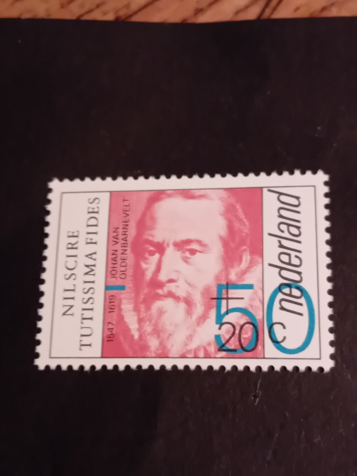 Postzegel Nederland Johan van Oldenbarnevelt 1969, Ophalen of Verzenden, Na 1940, Gestempeld