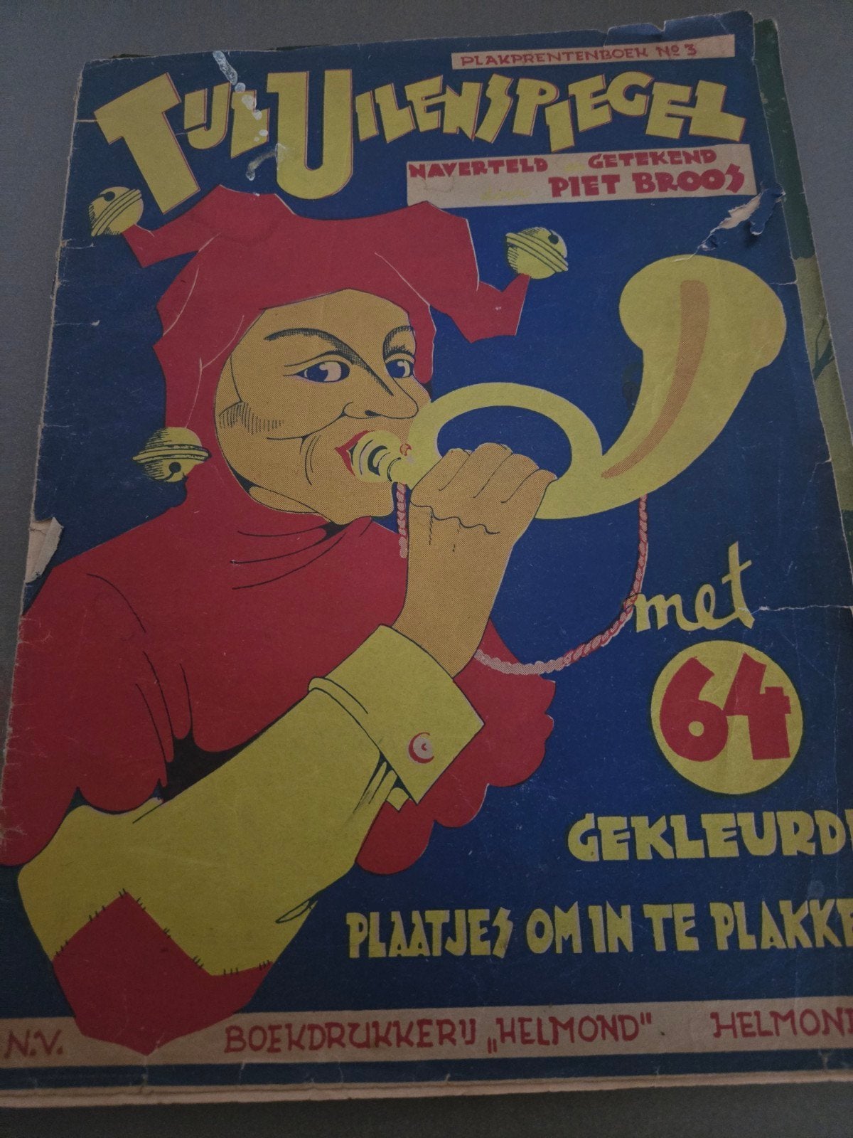 Plaatjesboek Tijl Uilenspiegel, Ophalen of Verzenden, Gelezen