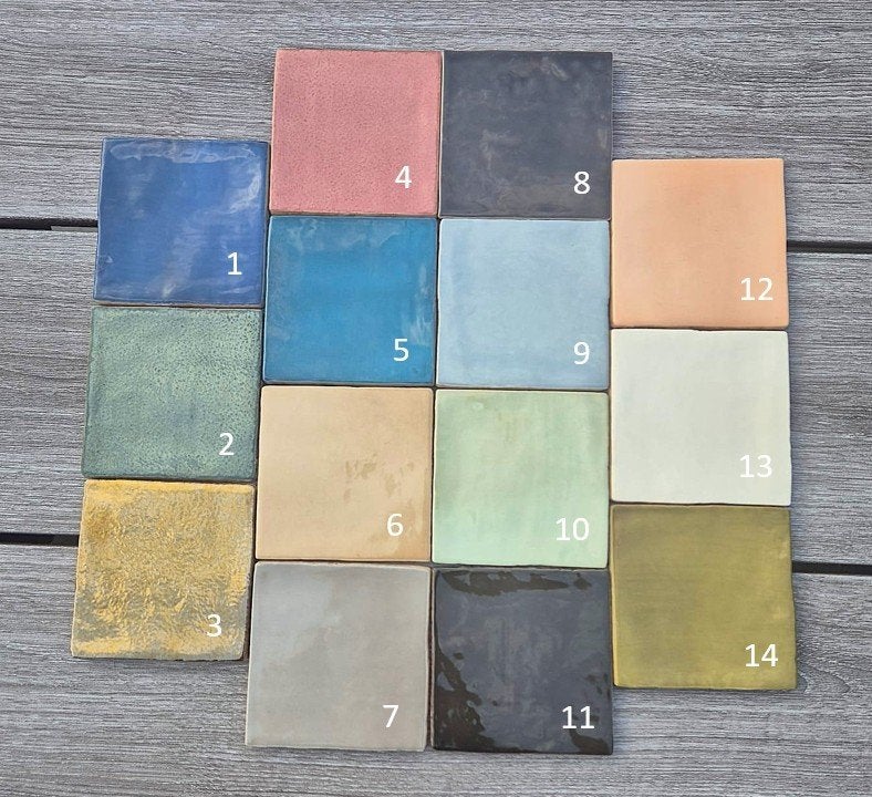 Blanco keramische 10x10 tegeltjes BUNDELKORTING, Nieuw, Minder dan 20 cm, Minder dan 5 m², Wandtegels