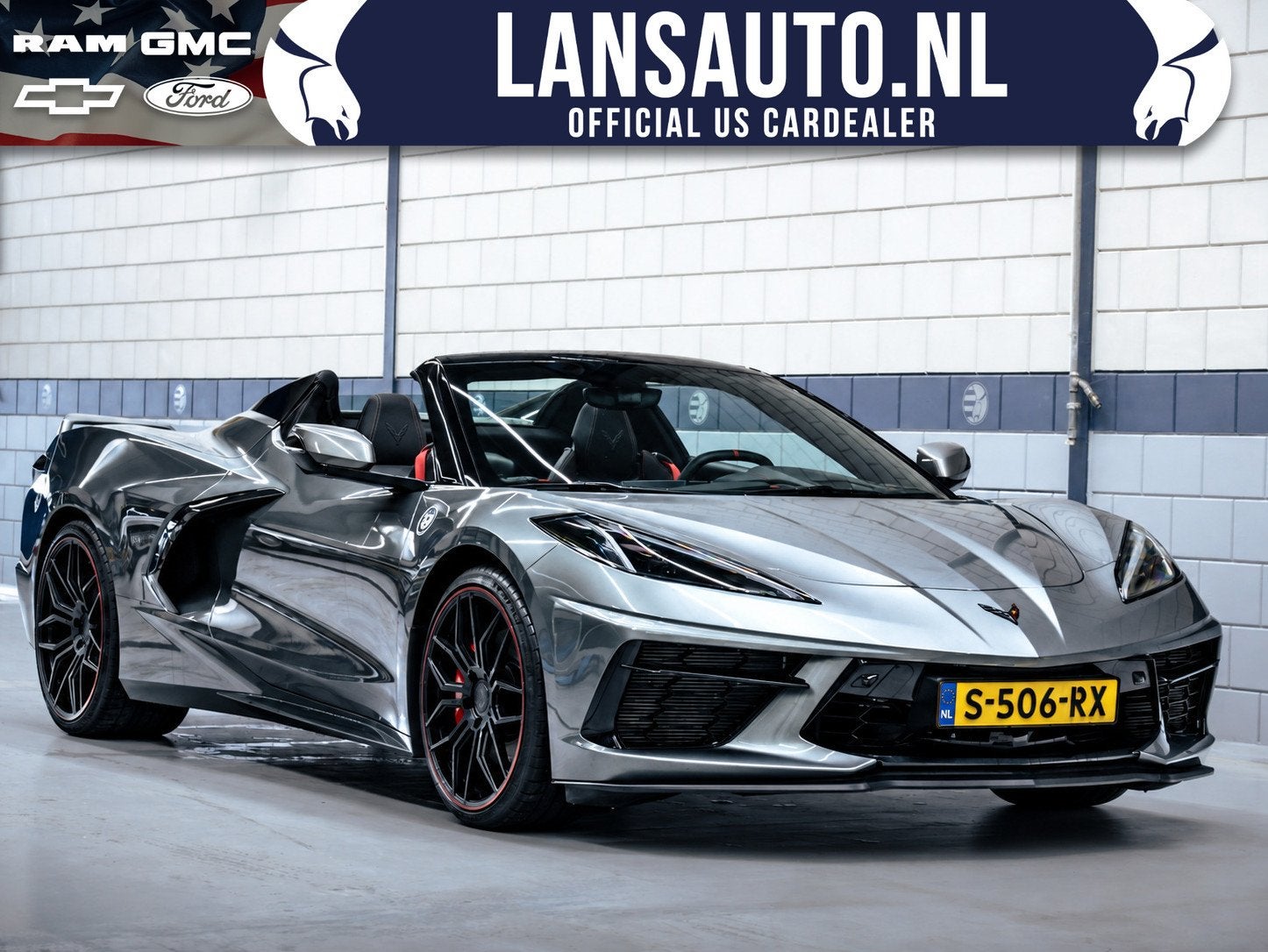 Chevrolet Corvette cabriolet LT 3 pakket Z51 C8 stingray | E, Auto's, Automaat, 481 pk, Gebruikt, 8 cilinders