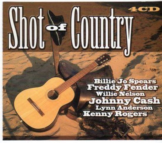Shot of Country - Div. Artiesten (top 2000) 4CD Nw./Orig., Ophalen of Verzenden, Zo goed als nieuw