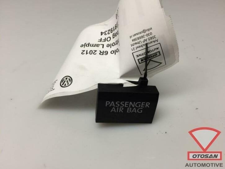 vw polo 6r controle lampje airbag off 6r0919234