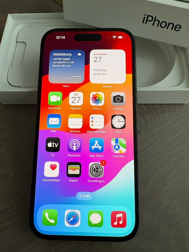 iPhone 15, Telecommunicatie, Mobiele telefoons | Apple iPhone, 128 GB, IPhone 15, Zwart, Nieuw