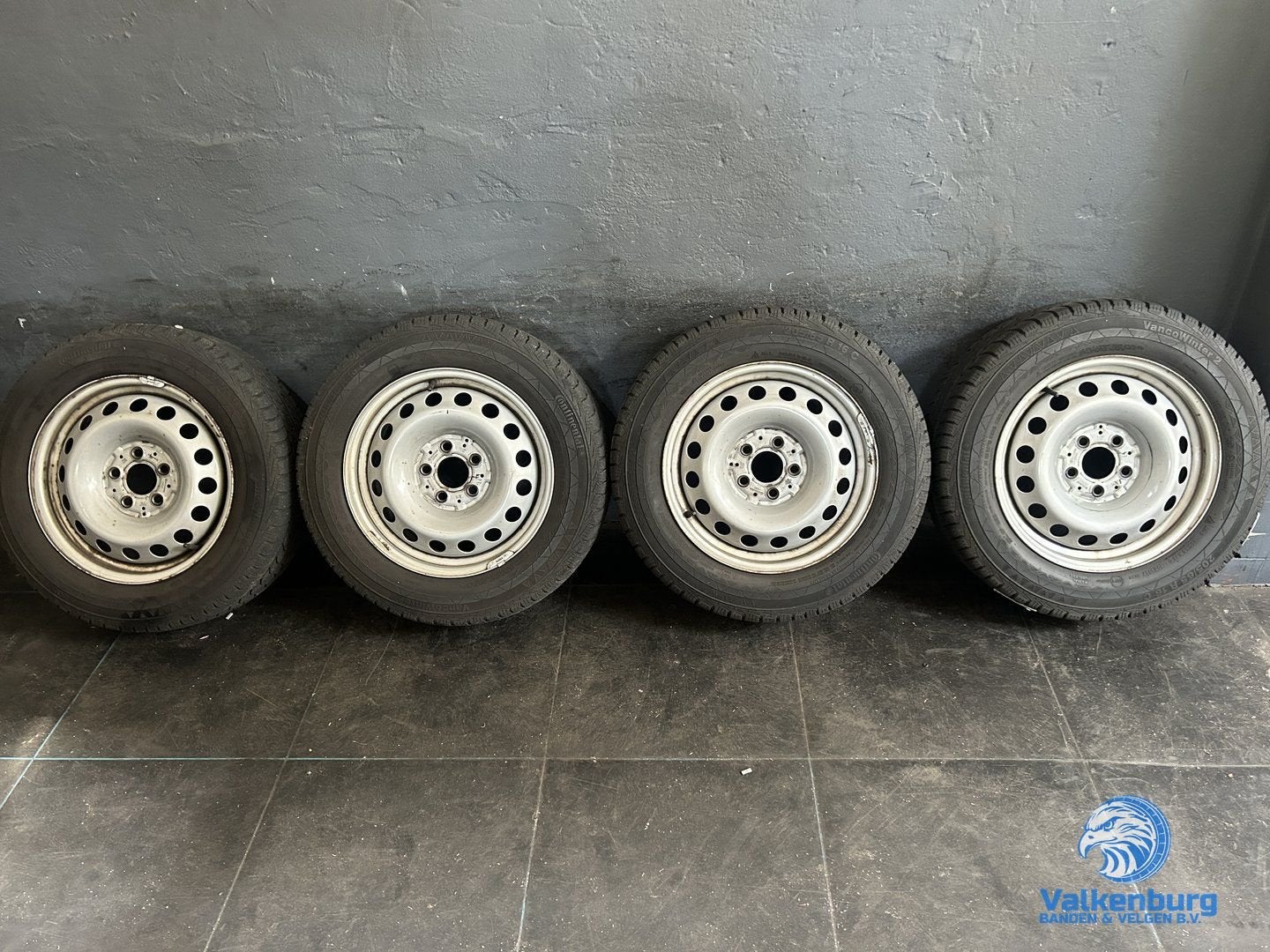 6-7mm! Originele Mercedes Vito W447 16 inch stalen velgen TP, -, Banden en Velgen, -, Bestelwagen