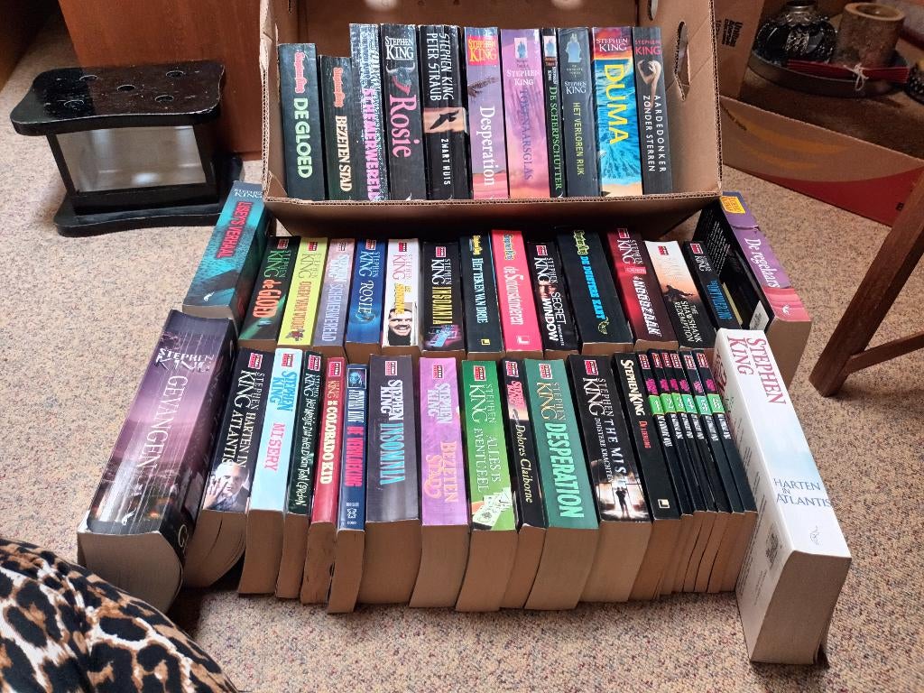 Stephen King boeken, Ophalen, Gelezen, Stephen King, Nederland