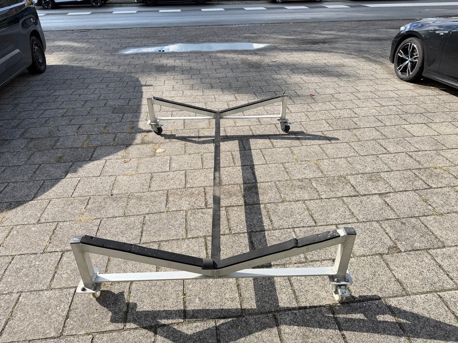 Bootbok / bootkar / stallingsbok op wielen - Aluminium, Ophalen of Verzenden, Zo goed als nieuw, Overige typen