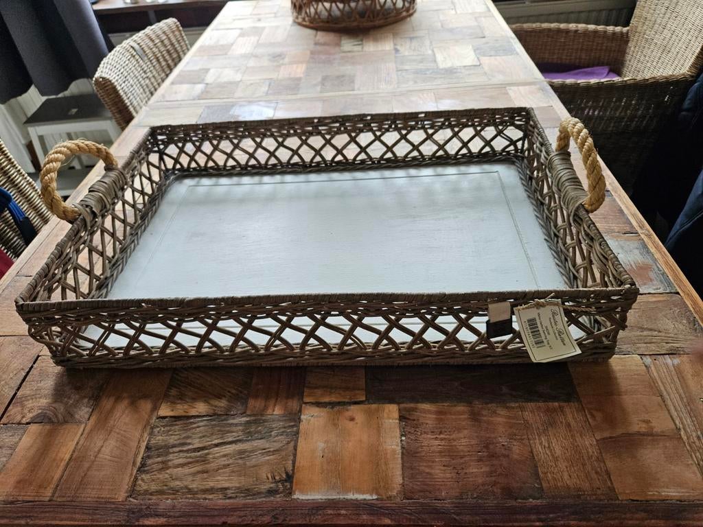 Main Harbor Serving tray S/2, Huis en Inrichting, Woonaccessoires | Dienbladen, Ophalen of Verzenden, Nieuw, Rechthoekig, Hout