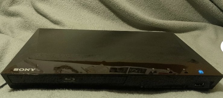 Compacte Sony BDP S1100 Blu ray speler plus afstandsbed, Ophalen, Zo goed als nieuw, Sony
