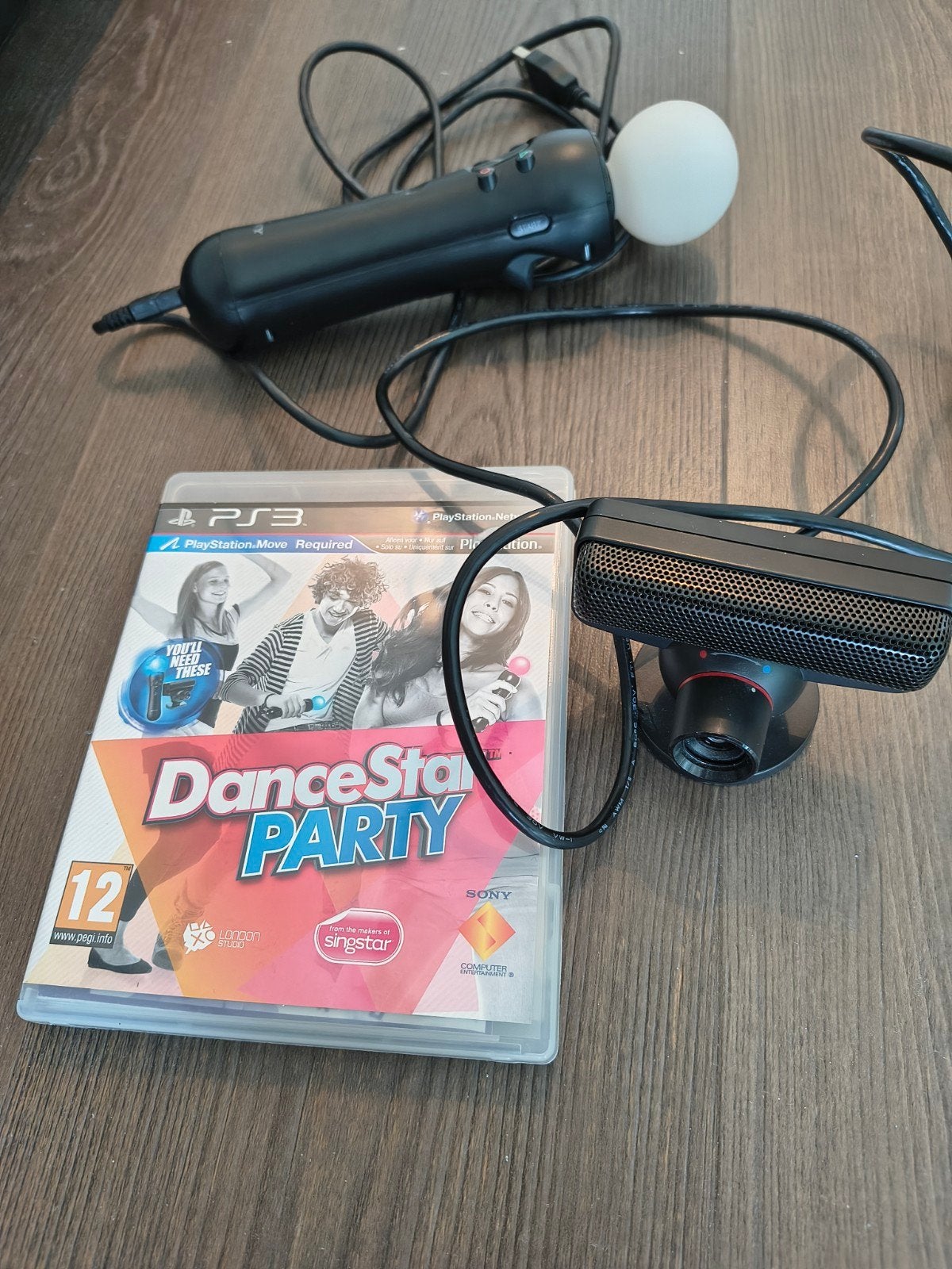 PlayStation 3 Dance Party met Eye Camera en Move Controller, Gebruikt, Ophalen of Verzenden, Sport, 3 spelers of meer
