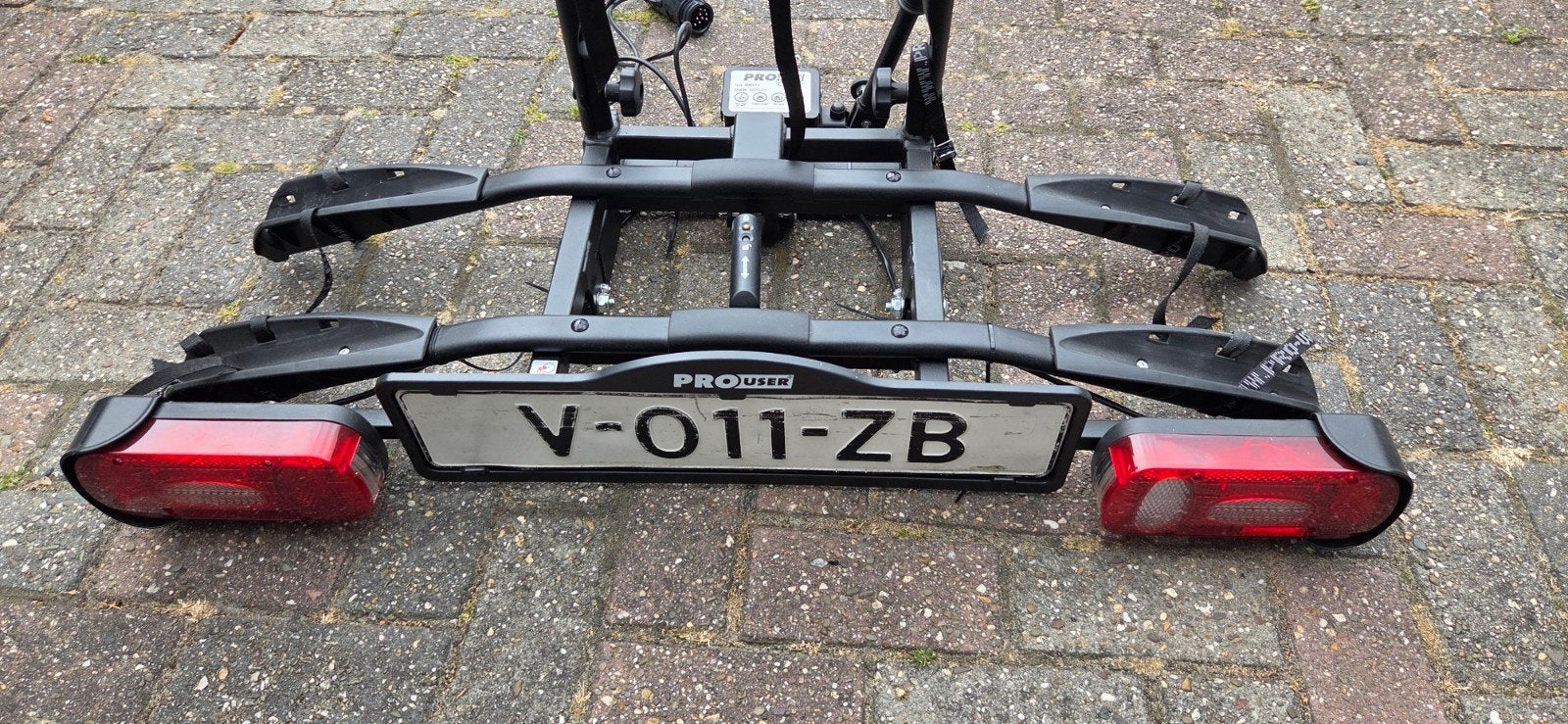 ProUser Amber II Trekhaak Fietsendrager voor 2 E-bikes, Ophalen