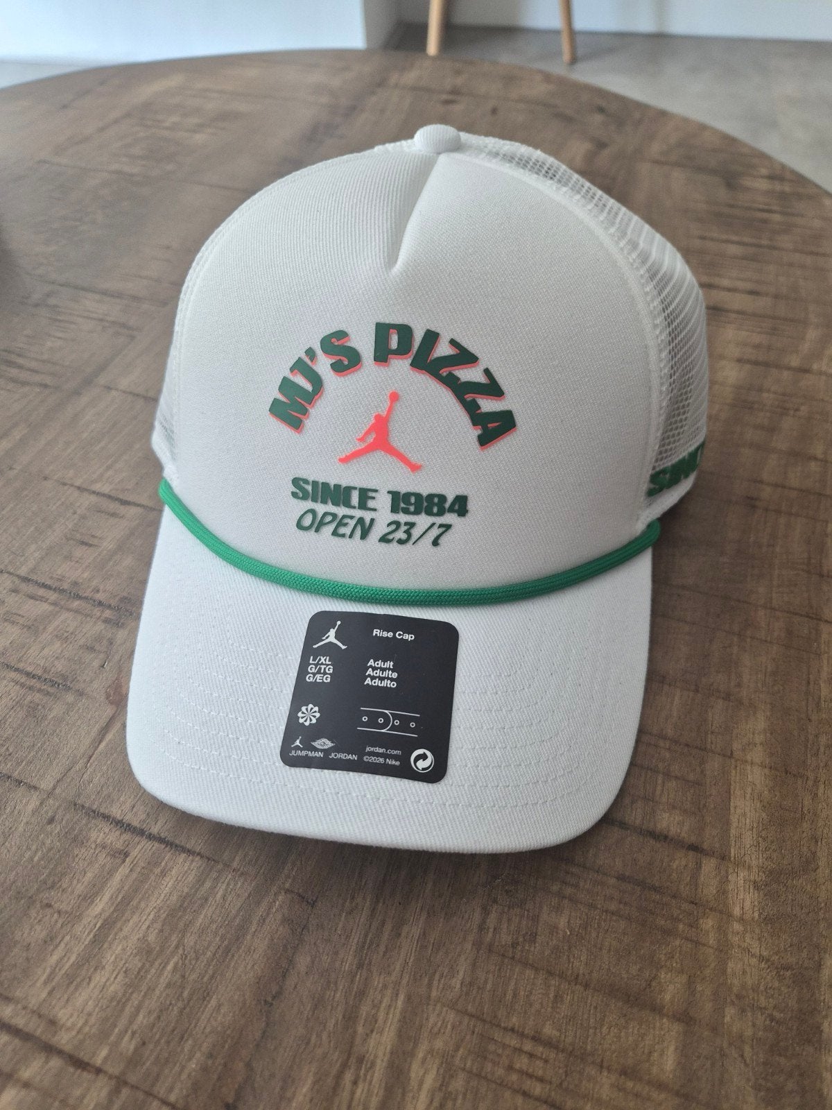 Nieuwe Nike Jordan Cap - MJ's Pizza - One Size Fits All, Nike Jordan, Nieuw, Pet, One size fits all