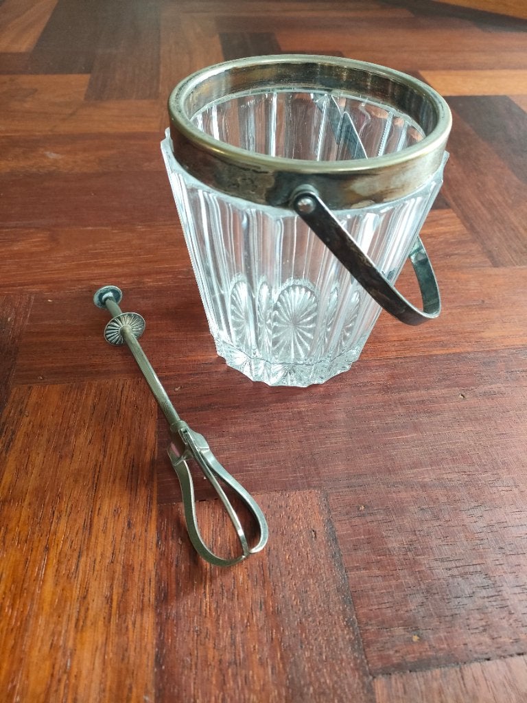 Vintage ijsemmer & grijper Sweden, Ophalen