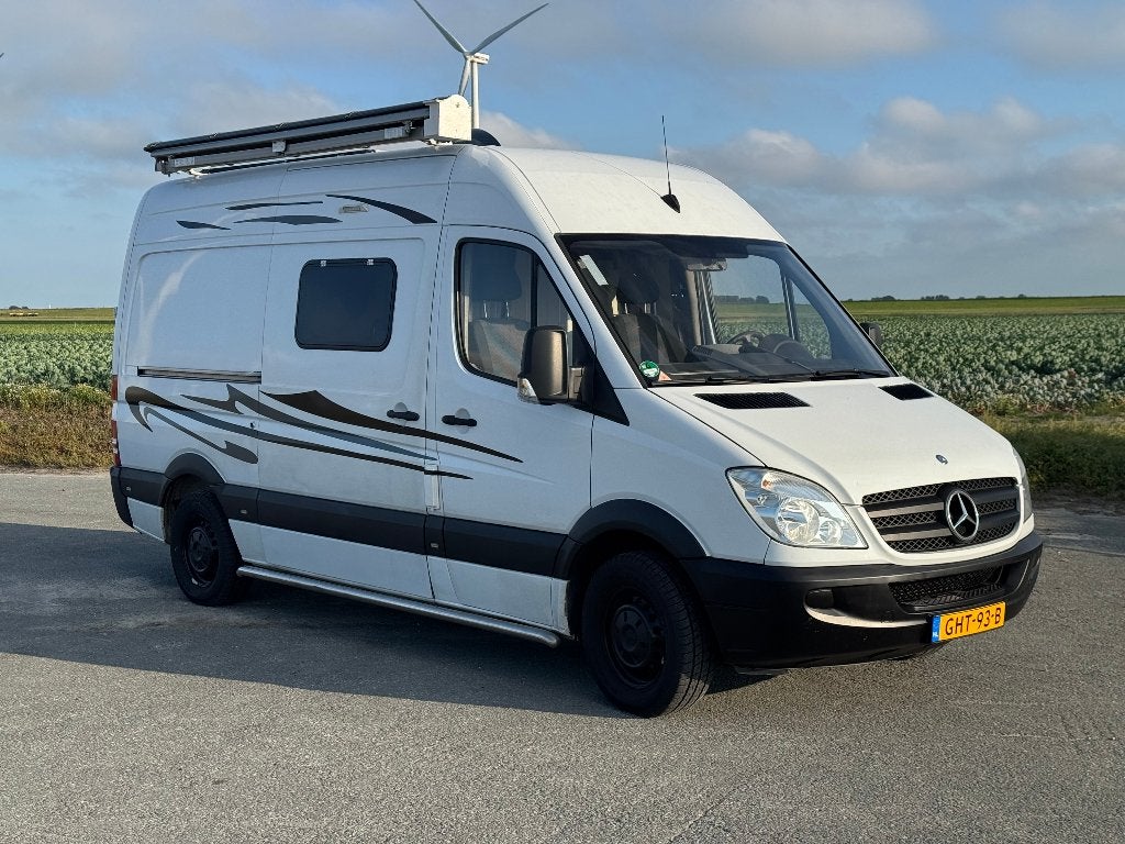 off-grid Camperbus MERCEDES SPRINTER 2007 automaat L2H2, Automaat, Chemisch toilet, Buscamper of Camperbus, Tot en met 2