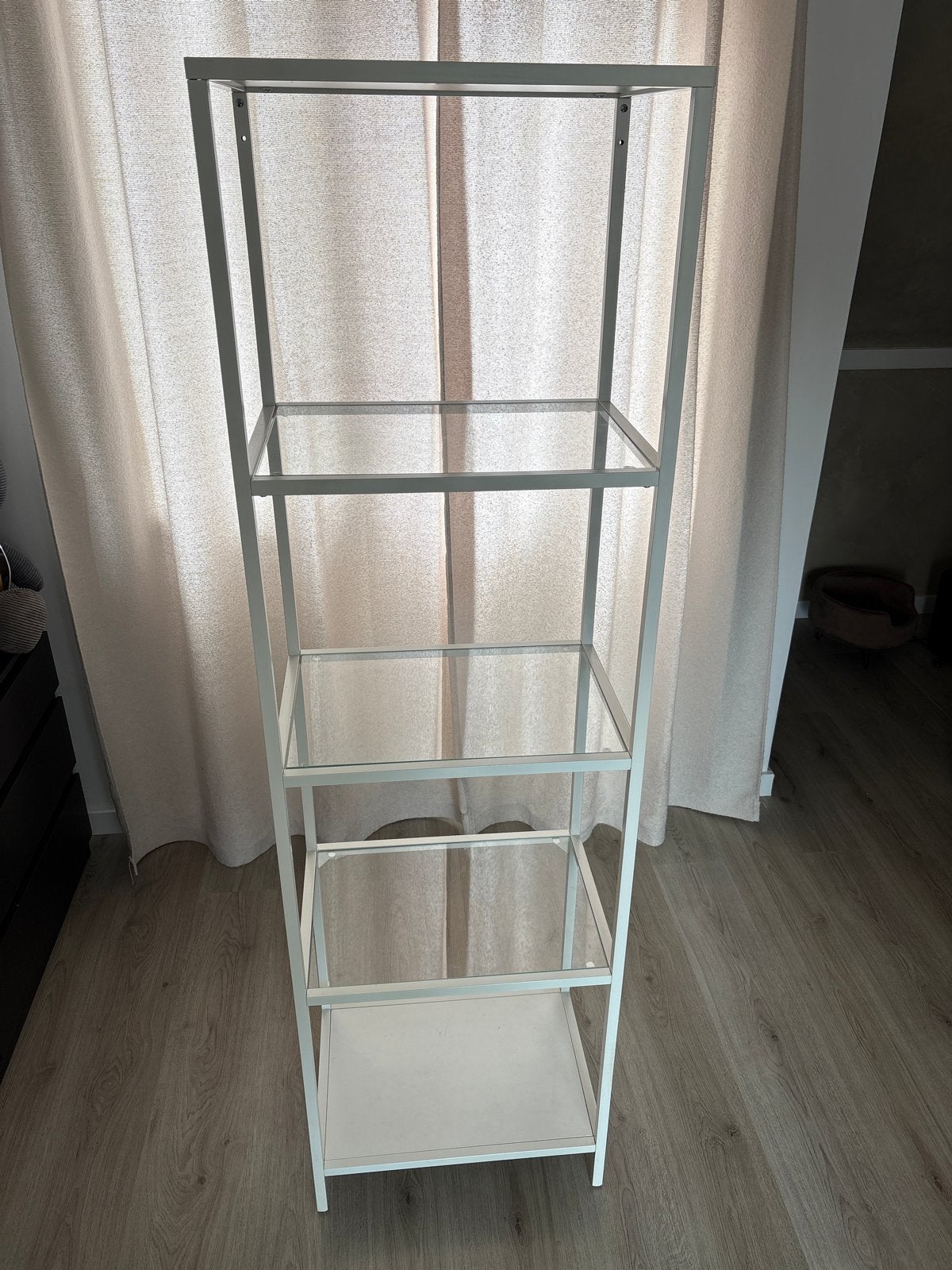 Ikea VITTSJO kast, Huis en Inrichting, Kasten | Vitrinekasten, Zo goed als nieuw, 150 tot 200 cm, 50 tot 100 cm, 25 tot 50 cm