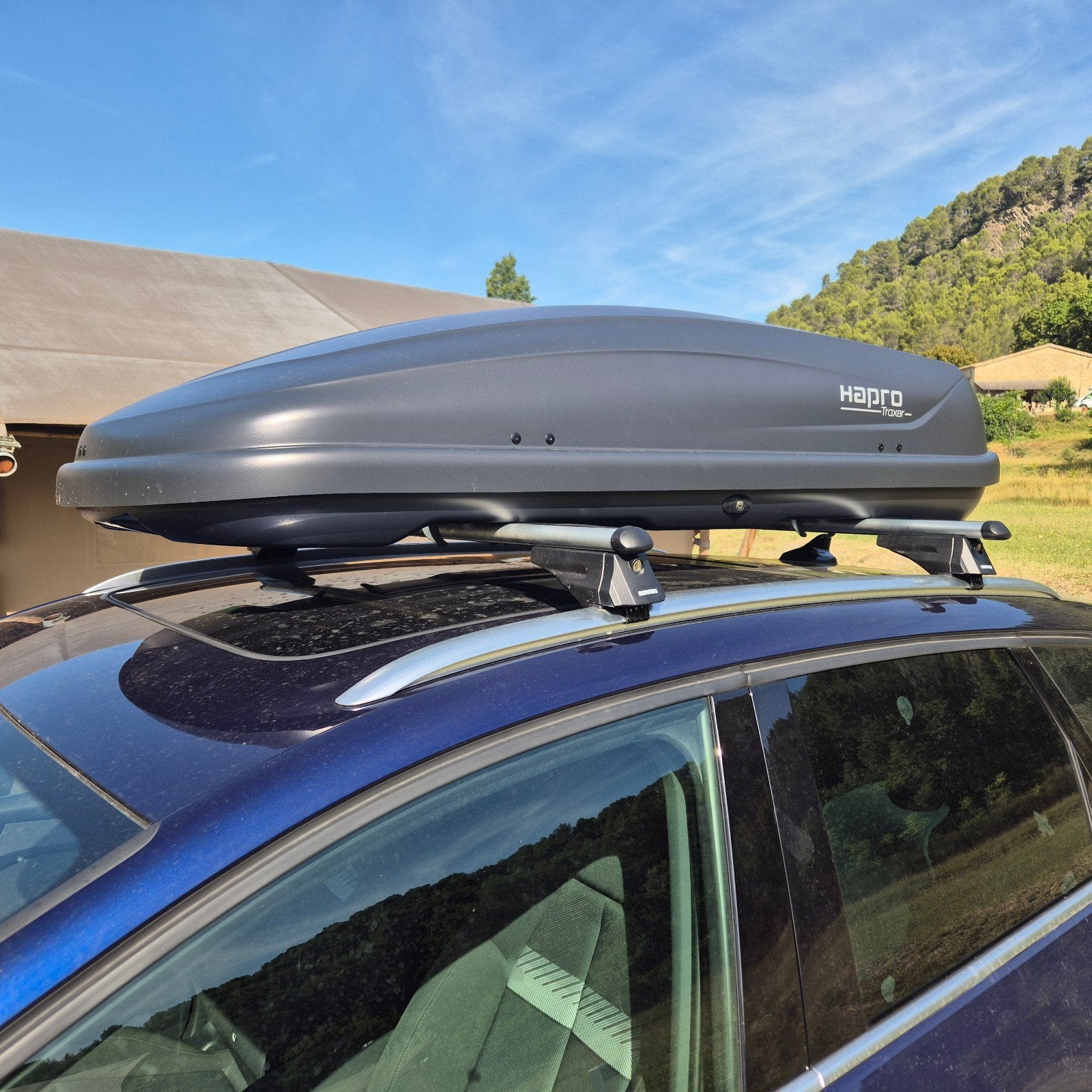 Dakkoffer Hapro 5.6 te huur - 370 liter, Zeist, Auto diversen, Ophalen