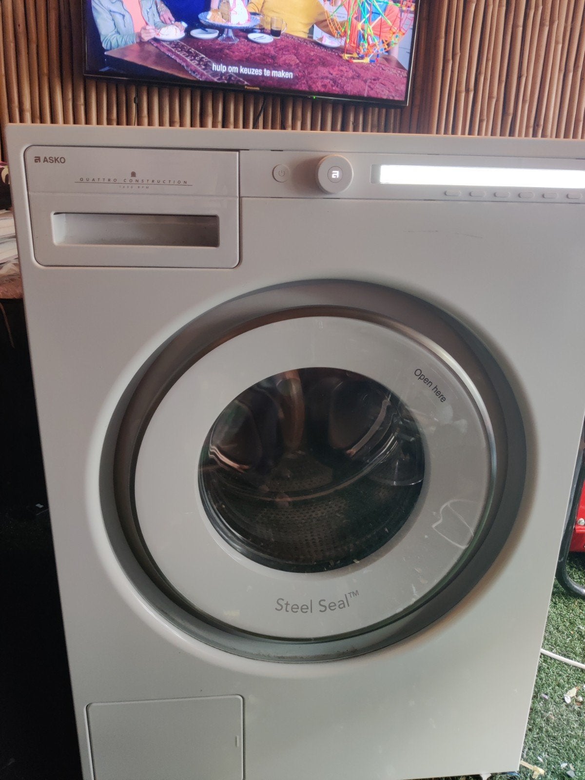 ASKO W2086C W/1 Wasmachine - 8kg, 1200 toeren( nw €1200,00), Ophalen, 1200 tot 1600 toeren, 85 tot 90 cm