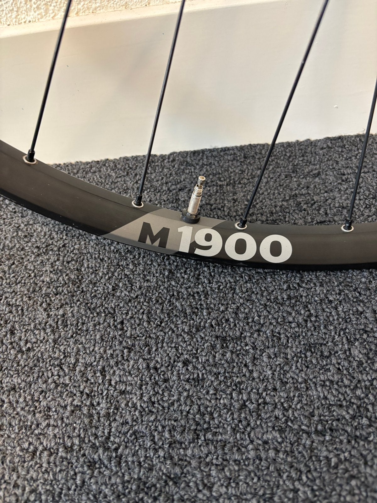 DT Swiss M1900 Achterwiel, Fietsen en Brommers, Fietsonderdelen, Gravelbike, Zo goed als nieuw, Aluminium, Ophalen