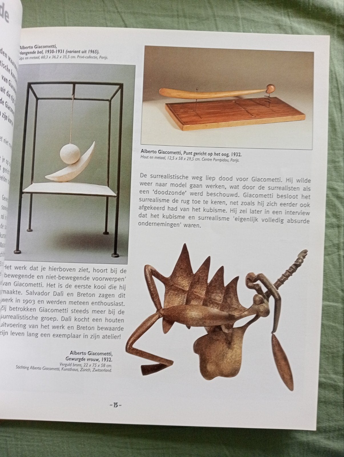DADA Kunsttijdschrift voor Kinderen - Giacometti, Ophalen of Verzenden