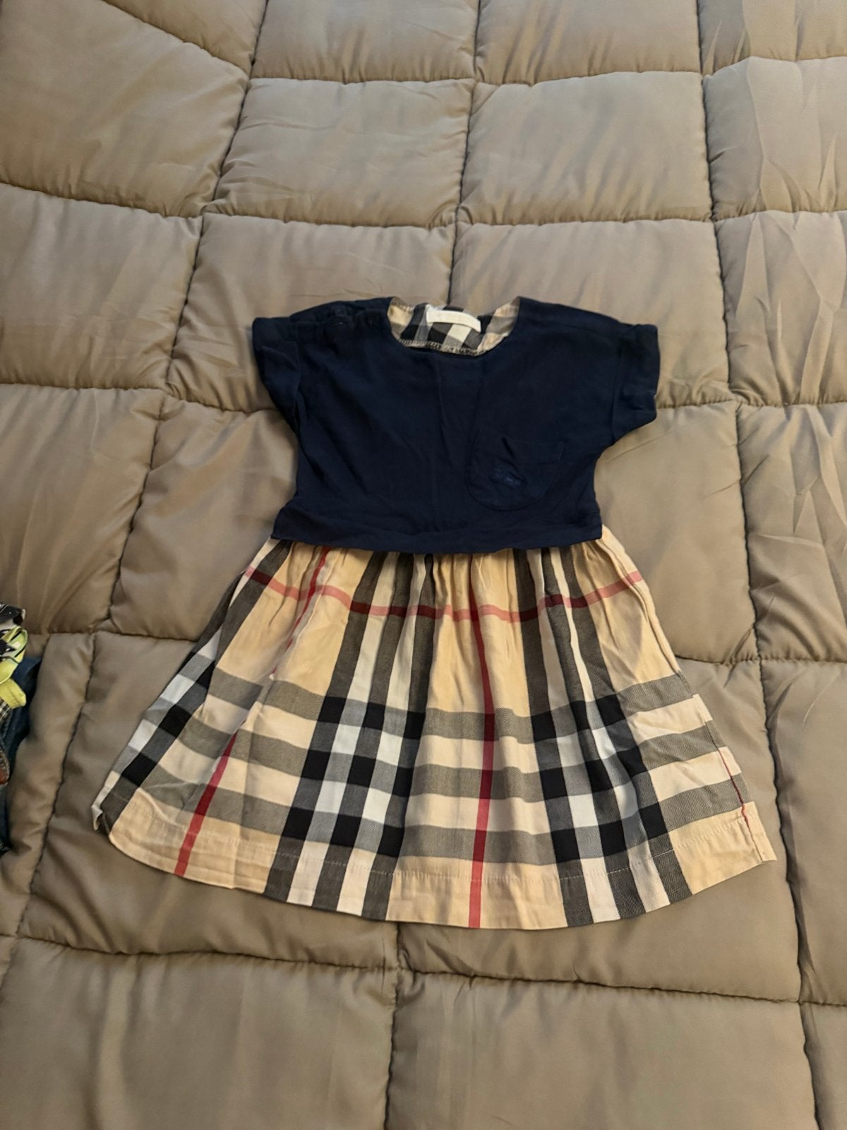Originele Burberry jurk voor meisjes, Ophalen of Verzenden, Zo goed als nieuw, Meisje