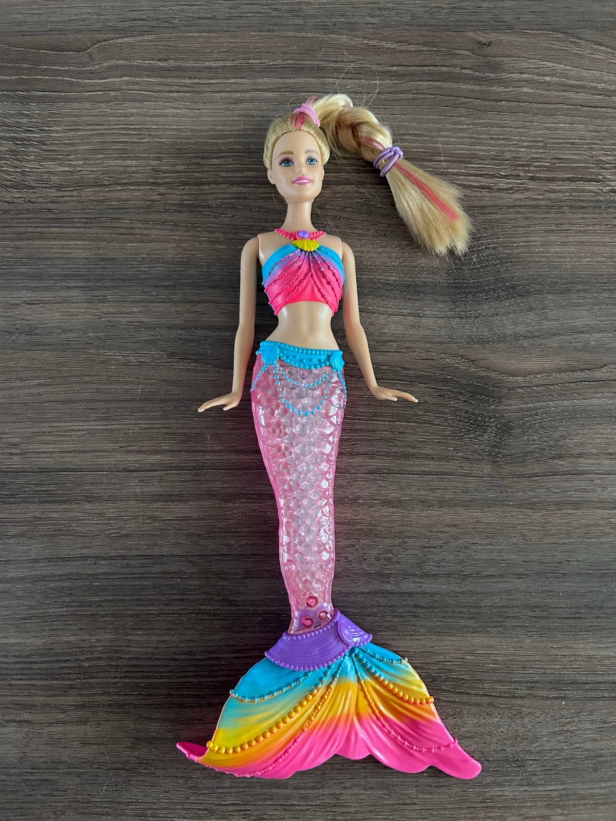 Barbie Dreamtopia Zeemeermin Pop (Regenboogmagie), Ophalen of Verzenden, Gebruikt, Barbie