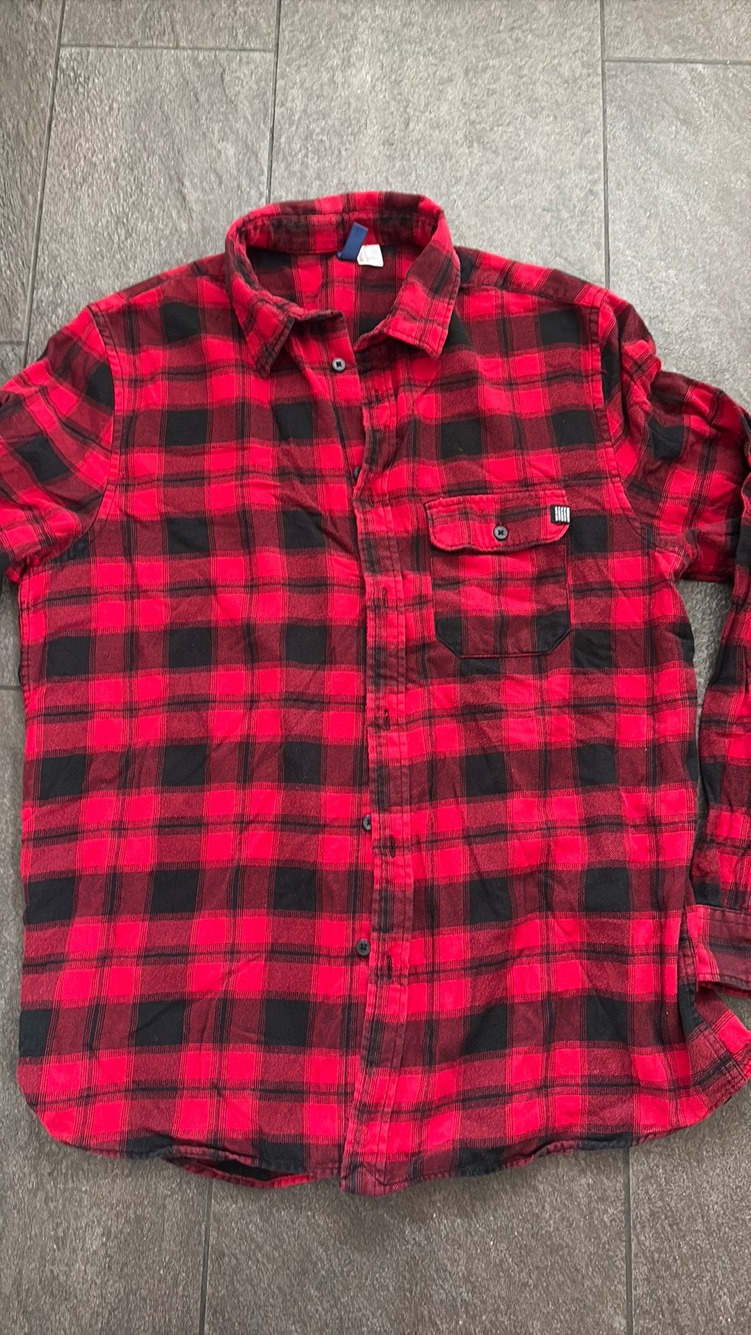 H&M overhermd, Ophalen of Verzenden, Zo goed als nieuw, Rood, Halswijdte 41/42 (L)