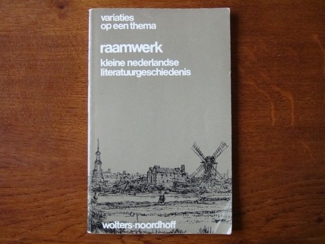 "Raamwerk" Kleine Nederlandse Literatuurgeschiedenis, Ophalen of Verzenden, Zo goed als nieuw