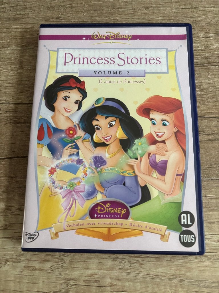 disney dvd princess stories volume 2, Europees, Tekenfilm, Alle leeftijden, Ophalen of Verzenden