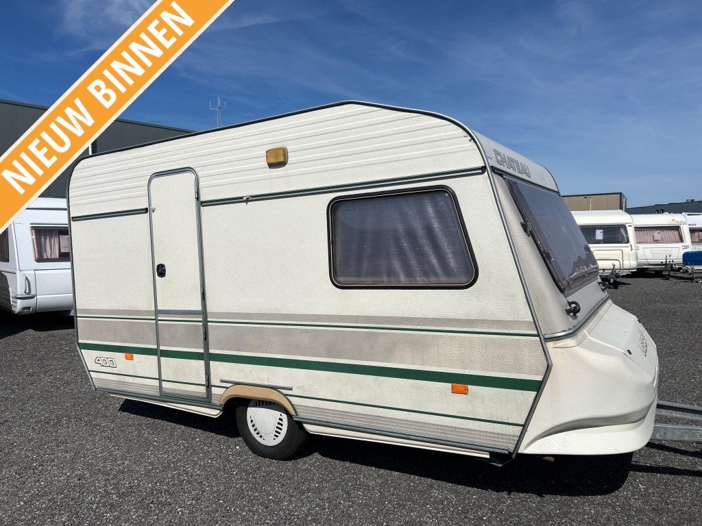 Chateau La Car 400 MOOIE VOORTENT, Caravans en Kamperen, Caravans, Niet ingevuld, Overige typen, Rondzit, Tot en met 2