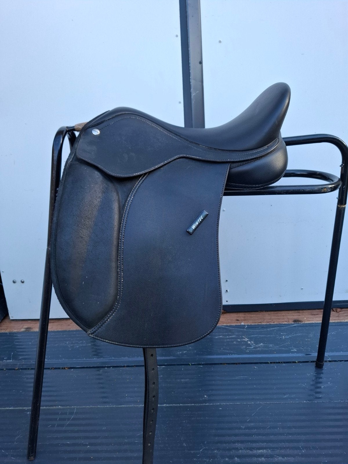 wintec 500 pony dressuur 15, Dieren en Toebehoren, Paarden en Pony's | Zadels, Dressuur, Ophalen of Verzenden, Zo goed als nieuw