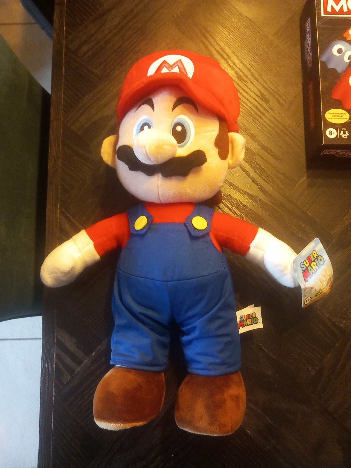 Super Mario knuffel - Zo goed als nieuw 50cm, Ophalen of Verzenden, Nintendo, Middelgroot (20 tot 80 cm), Nintendo Co., Ltd.