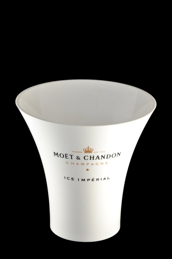 Originele Moët & Chandon Ice Impérial XL Champagnekoeler, Ophalen, Flessenkoeler, Gebruikt, Kunststof