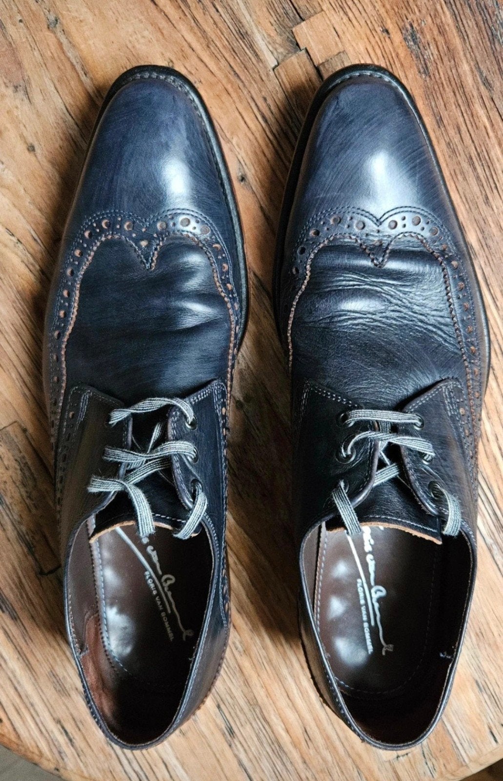 Floris van Bommel Nette Schoenen - Maat 7,5 (41-41,5), Kleding | Heren, Schoenen, Blauw, Floris van Bommel, Ophalen of Verzenden