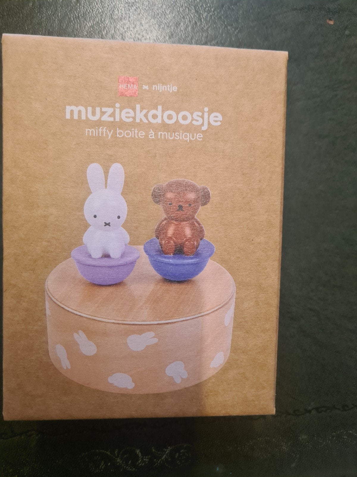 HEMA x Nijntje Muziekdoosje met Miffy en Boris, Ophalen, Zo goed als nieuw, Overige typen, Met geluid